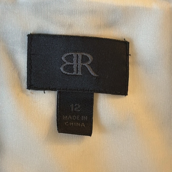 Banana Republic Monogram skirt and top set in white/black floral print size 12 - Picture 7 of 8